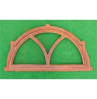 Stallfenster Antik Rost kleiner Bogen